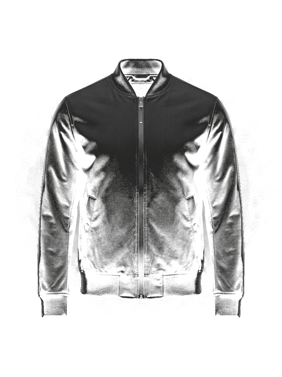 Matte Zip Bomber